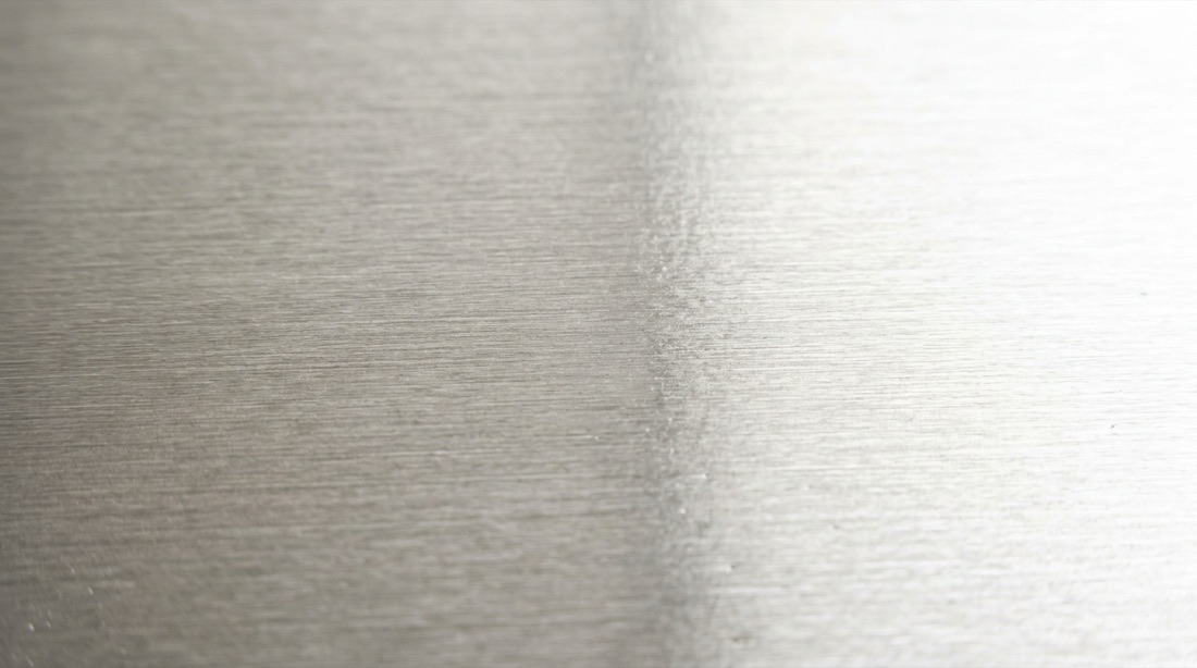 Textura de acero inoxidable 430 cepillado